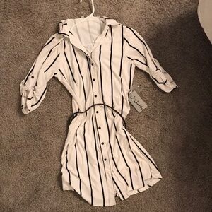 Button up dress